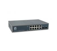LevelOne GEP-1221 switch di rete Non gestito Gigabit Ethernet (10/100/1000) Supporto Power over Ethernet (PoE) Nero