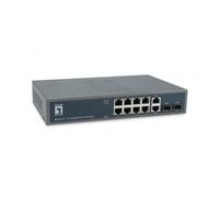 LevelOne GEP-1221 - Switch - non gestito - 8 x 10/100/1000 (PoE+)