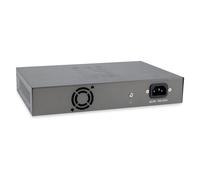 LevelOne GEP-1221 switch di rete Non gestito Gigabit Ethernet (10/100/1000) Supporto Power over Ethernet (PoE) Nero