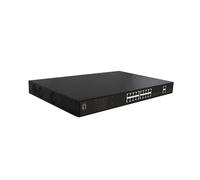 LevelOne GEP-2021 switch di rete Non gestito Gigabit Ethernet (10/100/1000) Supporto Power over (PoE) 1U Nero [GEP-2021]