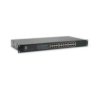 Switch di rete LevelOne GEP-2421W500 Non gestito Gigabit Ethernet (10/100/1000) Nero Supporto Power over (PoE) [GEP-2421W500]