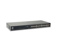 LEVELONE GEP2651 - Switch, 26 porte, Gigabit Ethernet, 24x PoE, 2x SFP/RJ45