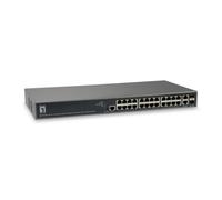 LEVELONE GEP2682 - Switch, 26 porte, Gigabit Ethernet, 24x PoE, 2x SFP/RJ45
