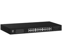 LevelOne GEP-2841 28-Port Smart Gigabit PoE Switch Hub / Switch GEP-2841