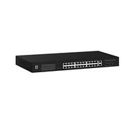 LevelOne GEP-2841 switch di rete Gestito L2 Gigabit Ethernet (10/100/1000) Supporto Power over Ethernet (PoE) 1U Nero