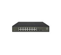 LevelOne GES-2118 switch di rete Gestito L2 Gigabit Ethernet [10/100/1000] Nero