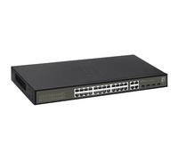 LEVELONE GES-2128 - SWITCH HILBERT 28-PORTE GIGABIT SMART LITE, 24x Gigabit RJ45 + 4x Gigabit SFP/RJ45 Combo