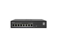 LevelOne GES-2208 Hilbert 8-Port 10-Inch Gigabit Smart Lite Switch