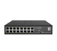 LEVELONE GES-2216 - SWITCH HILBERT 16-PORTE GIGABIT SMART LITE 10"