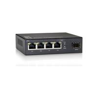 LevelOne GEU-0521 - Interruttore - Non Gestito - 4 x 10/100/1000 + 1 X Gigabit