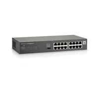 LevelOne GEU-1621 Commutatore di rete non gestita Gigabit Ethernet (10/100/1000) Grigio, GEU-1621