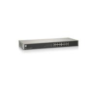 LevelOne GSW-1657 switch di rete Non gestito Gigabit Ethernet (10/100/1000) Nero, Grigio