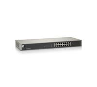 LEVELONE GSW1657 - LevelOne 16-port Gigabit switch, 19'', rack mount