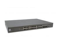 LevelOne GTP-2871 - Switch - L3 Lite - gestito - 24 x 10/100/1000 (PoE+)