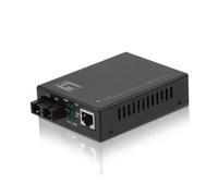LevelOne GVT-2001 convertitore multimediale di rete 1000 Mbit/s 850 nm Modalità multipla Nero NEW