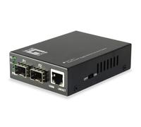 LevelOne GVT-2011 Convertitore Media di Rete Gigabit Ethernet 1000 Mbit/s Grigio