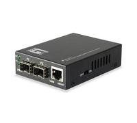 LevelOne GVT-2011 convertitore multimediale di rete 1000 Mbit/s Grigio