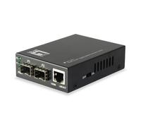 LevelOne GVT-2011 convertitore multimediale di rete 1000 Mbit/s Grigio (LevelOne