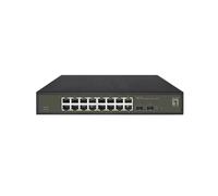 LevelOne Hilbert 18-Port Gigabit Smart Lite Interruttore, 16 X RJ45,2 X