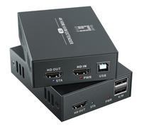 LevelOne HVE-8111 moltiplicatore AV Trasmettitore e ricevitore AV Nero