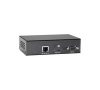 LevelOne HVE-9211PR moltiplicatore AV Ricevitore AV Nero