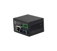 LevelOne IEC-4001 convertitore multimediale di rete 100 Mbit/s Modalità multipla Nero