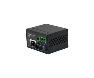 Levelone IeC-4002 Media Converter 100mbps St MultI-M Fiber 2km (ieC-4002)