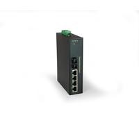 LevelOne IFP-0503 switch di rete Non gestito Fast Ethernet (10/100) Supporto Power over Ethernet (PoE) Nero NEW