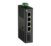 LevelOne IES-0510 4 FE Plus 1 MM SC Unmanaged Switch