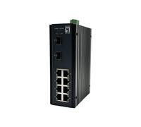 Levelone Interruttore 10x Taggati IGU-1071 8x 1GbE, 2x 2.5GbE SFP Nero
