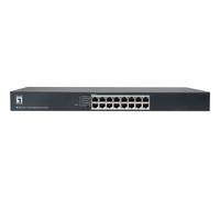 Levelone Interruttore 16xGE 19 " Non Gestito Metallo