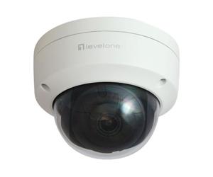 LevelOne IPCam FCS-3403 Dome Out H.265 IR 9W PoE Network camera 4 Mp