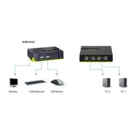 LEVELONE KVM0222 - 2-port USB KVM switch