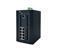 LevelOne L2 Plus Managed Industrial Switch 8 x 1GbE RJ45 8 SFP 4 - 1 IGX-2072