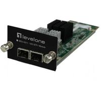 LevelOne MDU-0211 modulo del commutatore di rete 10 Gigabit Ethernet NEW