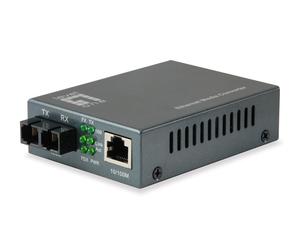 LevelOne Media Converter FVT-1101 RJ45>SC MM 2km Multi-mode fibreglass 2 km