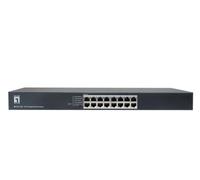 LevelOne Switch 16xGE 19" unmanaged Metall (GEU-1632)