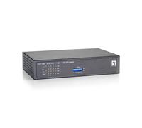 LevelOne Switch 8X FE FGP-1000 1XGE 1XGSFP 120W 8XPOE