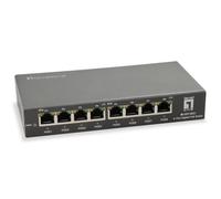 LevelOne GEP-0823 switch di rete Gigabit Ethernet 10/100/1000 Supporto Power over Ethernet PoE Nero