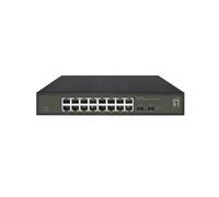 LEVELONE Switch GES-2118 - HILBERT 16-PORTE GIGABIT SMART LITE, 16x RJ45 + 2x SF
