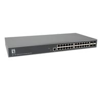 LevelOne Turing 28-Port L3 Lite Managed Gigabit,24 × 1G RJ45,4 × 1G/10G
