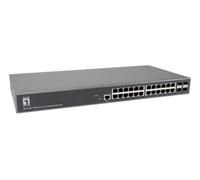 LevelOne Turing GTL-2885 Switch Gigabit gestito L3 Lite a 28 porte, 24 × 1G RJ45, 4 × 1G/10G SFP+ Uplink