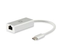 LEVELONE USB0402 - Adattatore USB-C>1 LAN RJ45 compatto bianco