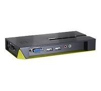 LevelOne KVM-0421 Nero, Verde switch per keyboard-video-mouse (kvm), KVM-0421