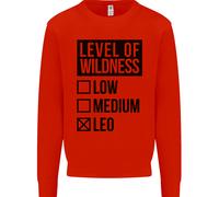 Levels Of Wildness Leo Uomo Sweatshirt Jumper