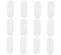 Levemolo 12 Pezzi Adesivi Verticali per Orecchie Bianco Peva | Correttore Auricolare Adesivo, Resistente al Sudore, Facile da Usare, per Donne