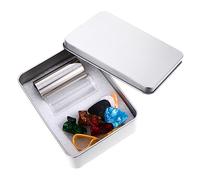 Levemolo 1set Accessori Per Chitarra Con Tubo Di e Plettri Plastica Include Copri Dita e Scatola Per Comoda Conservazione Per Chitarra Slide e Acustica