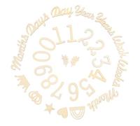 Levemolo 1set Cartoline Legno Per Documentare La Crescita Del Tuo Accessori Fotografici Per Memorie Preziose