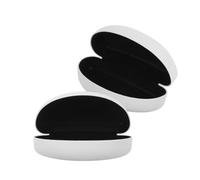 Levemolo 2 Pezzi Custodia Rigida per Occhiali da Sole, Grande, Ferro Pu