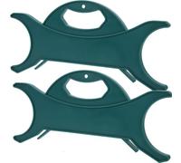 Levemolo 2 Pezzi Organizzatore Cavi Natalizi Supporto Avvolgicavo Multiuso per Prolunga Luci Gestore Cavi Pratico e Compatto per Fili e Decorazioni Salvaspazio per Casa e Ufficio